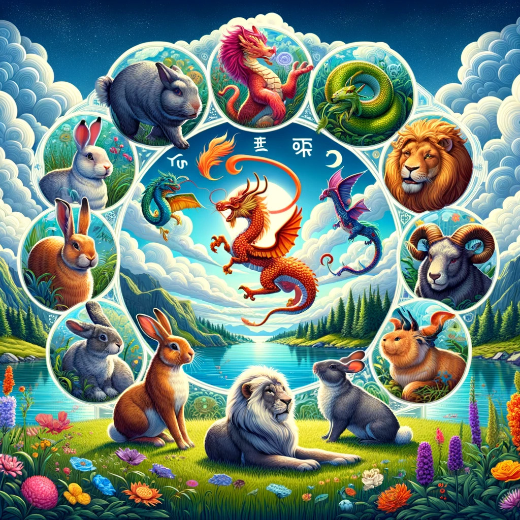 12 Zodiac Animals